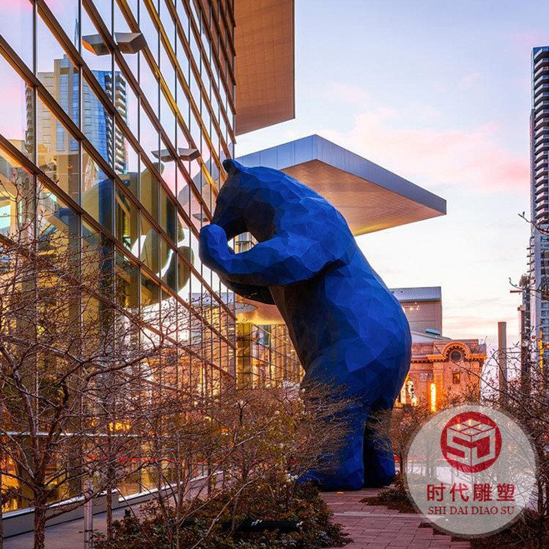 玻璃鋼卡通動(dòng)物座椅雕塑兔子奶牛長(zhǎng)頸鹿休閑坐凳擺件戶外美陳裝飾