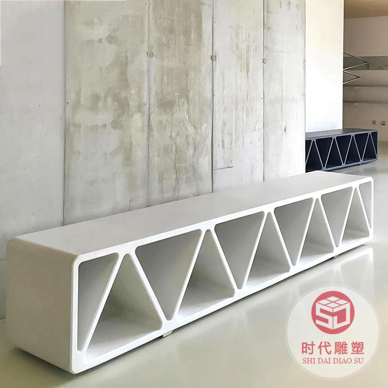 玻璃鋼凳子花盆大型商場(chǎng)創(chuàng)意心形座椅戶(hù)外公園裝飾美陳雕塑座凳